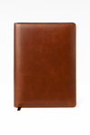 Soft Leather Finish Plane Logo Executive Diary Notebook, Size 8.5*6 inch 80 GSM, 200 Pages (Brown)
