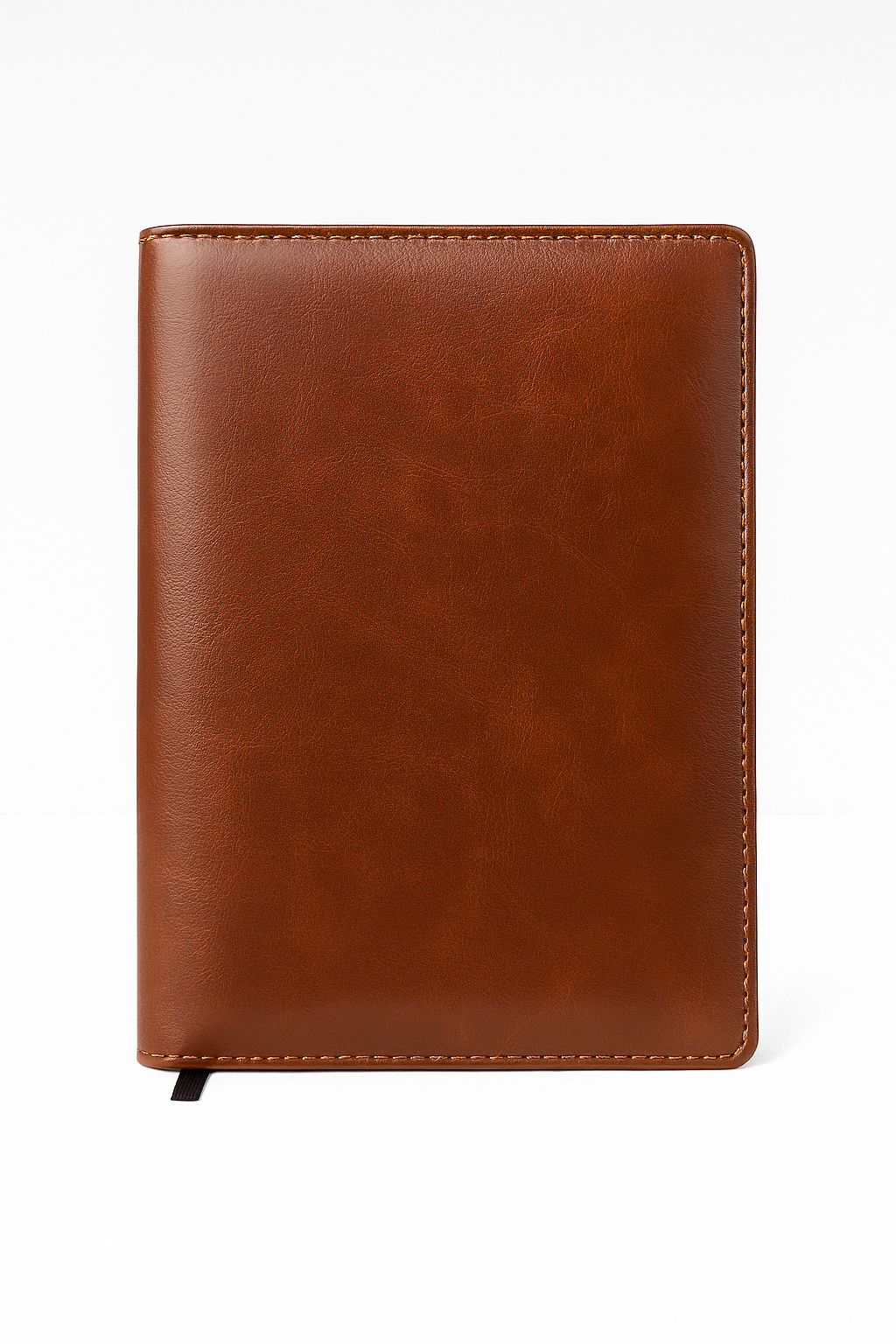 Soft Leather Finish Plane Logo Executive Diary Notebook, Size 8.5*6 inch 80 GSM, 200 Pages (Brown)